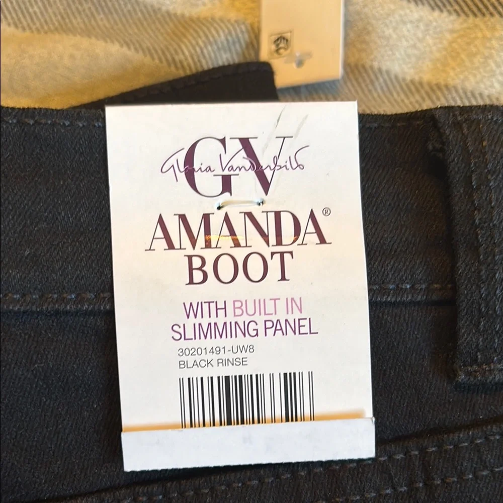 Gloria Vanderbilt black jeans